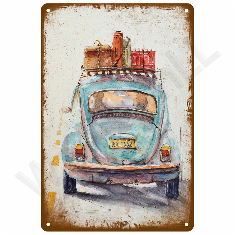 Vintage Metal Plate Tin Sign P - Home Bar Accessories recensie en prijs