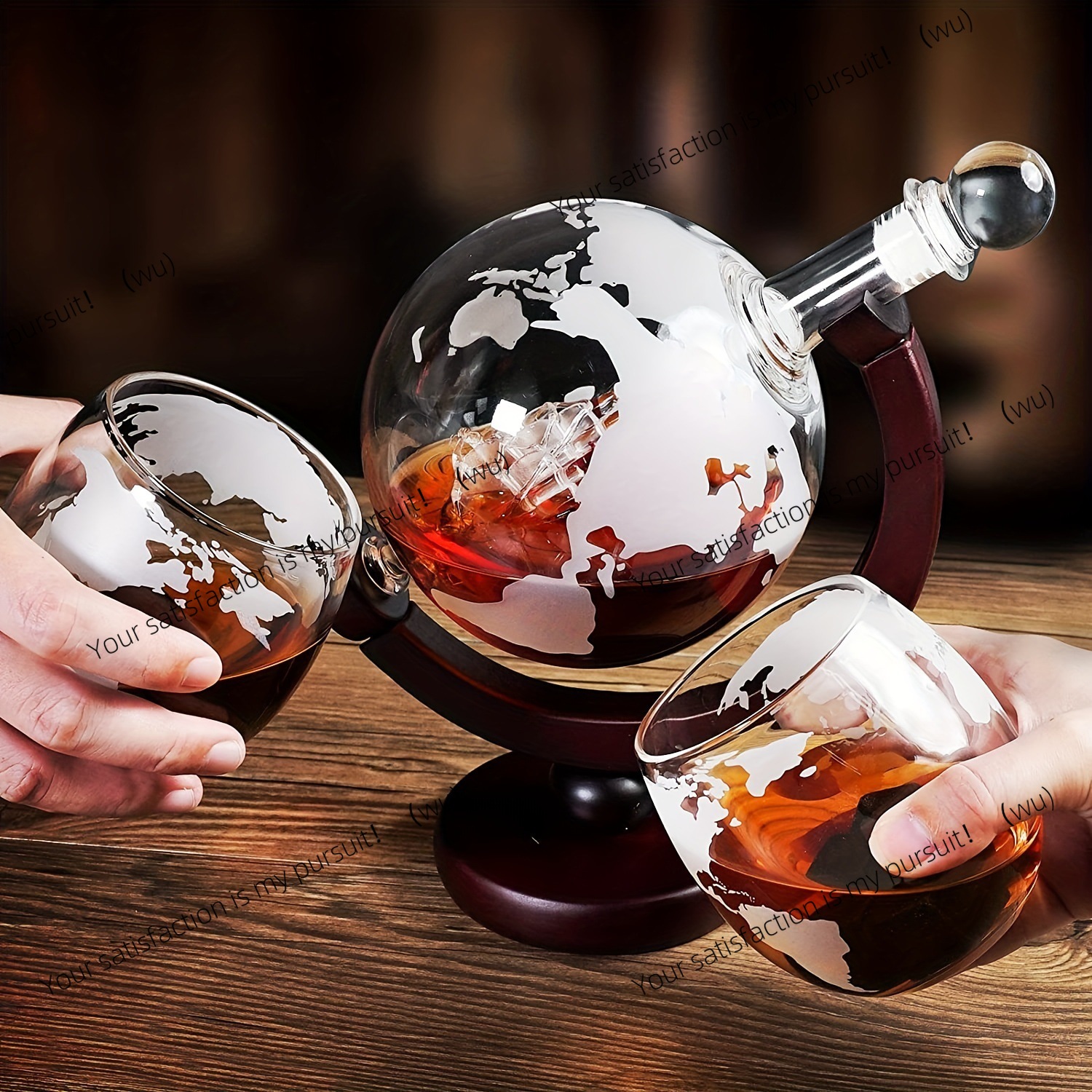 Whiskey Decanter Globe Set wit - Decanter Globe Set recensie en prijs