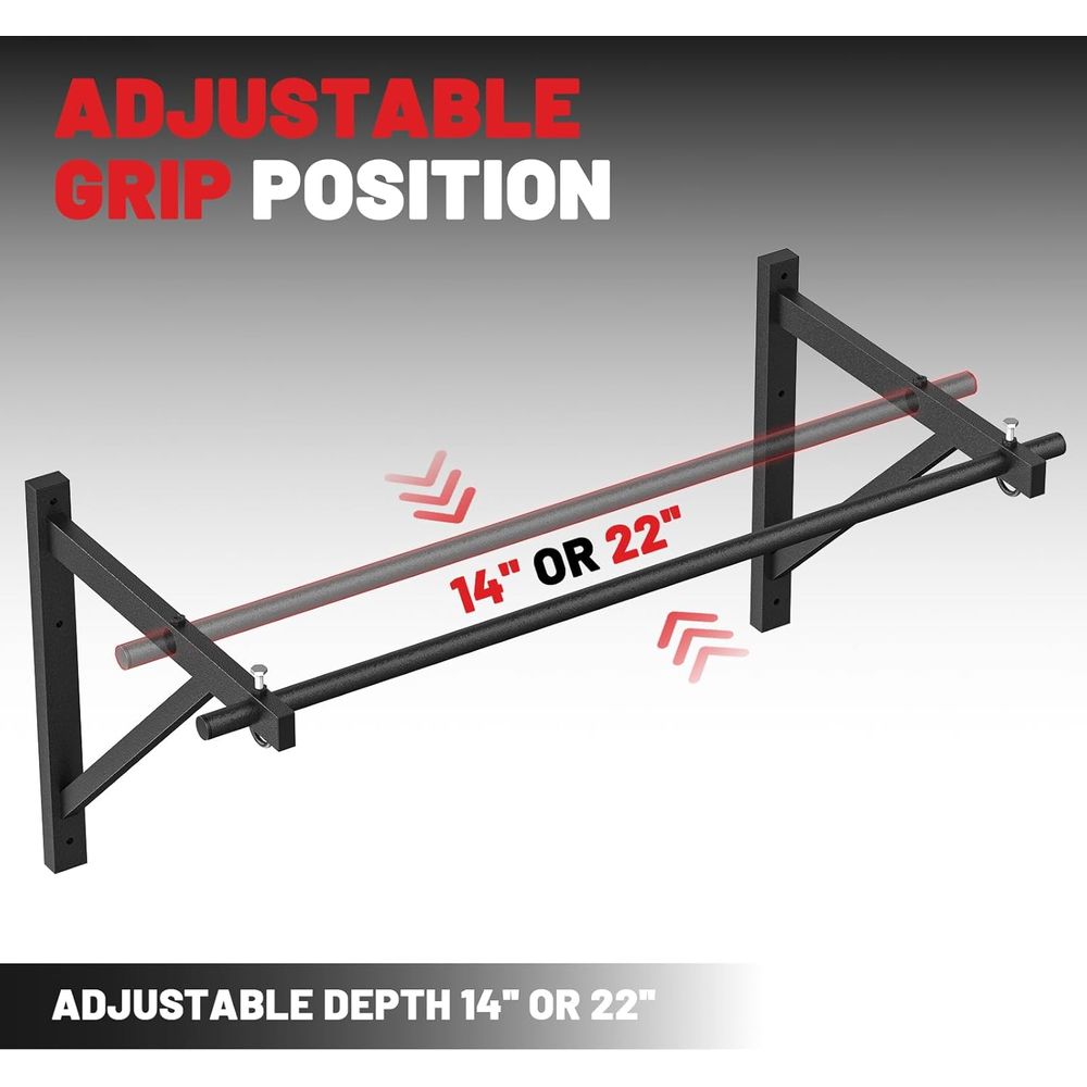 Home Gym Pull-Up Bar - Wall-Mo - Home Bar And Gym recensie en prijs
