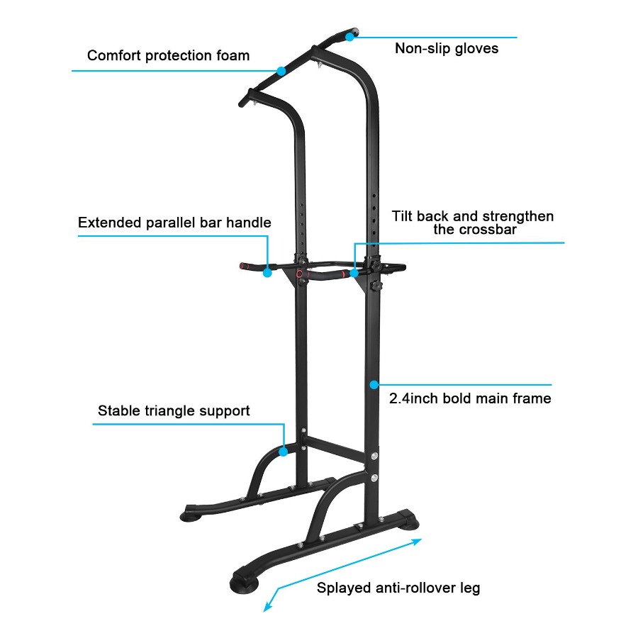 Power Tower Workout Dip Statio - Home Bar Stand recensie en prijs