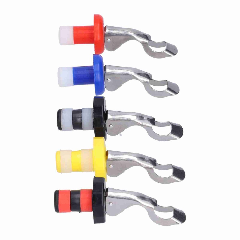 5pcs Silicone Wine Bottle Plug - Wine Preservation Pump recensie en prijs