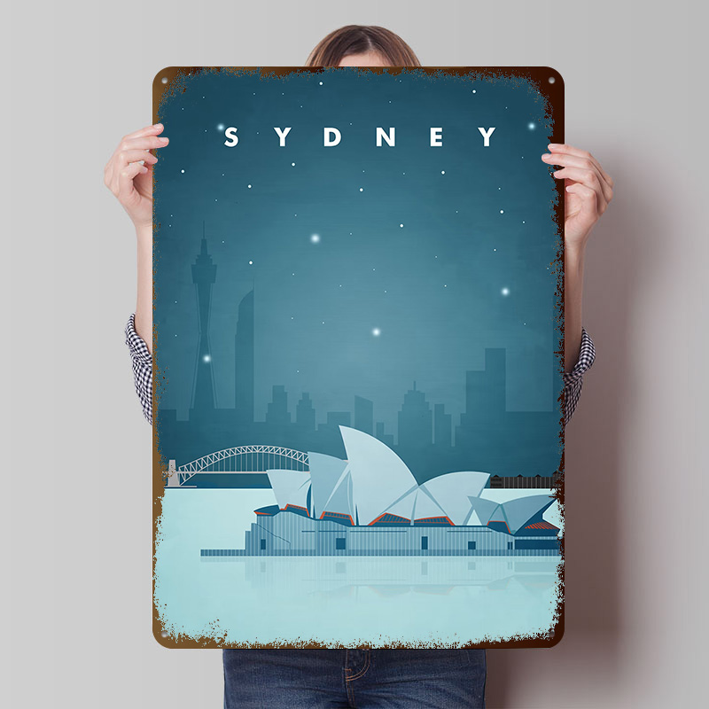 Sydney Travel Poster Customize - Home Bar Sydney recensie en prijs