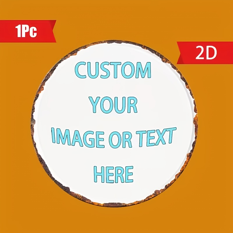 Custom Round Metal Tin Sign, P - Home Bar Signs recensie en prijs