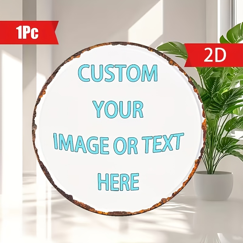 Custom Round Metal Tin Sign, P - Home Bar Signs recensie en prijs